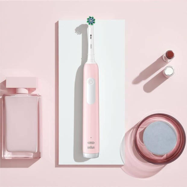 ORAL-B Pro 1 elektrische tandenborstel - Snoerloos - 1 opzetborstel inbegrepen - Roze