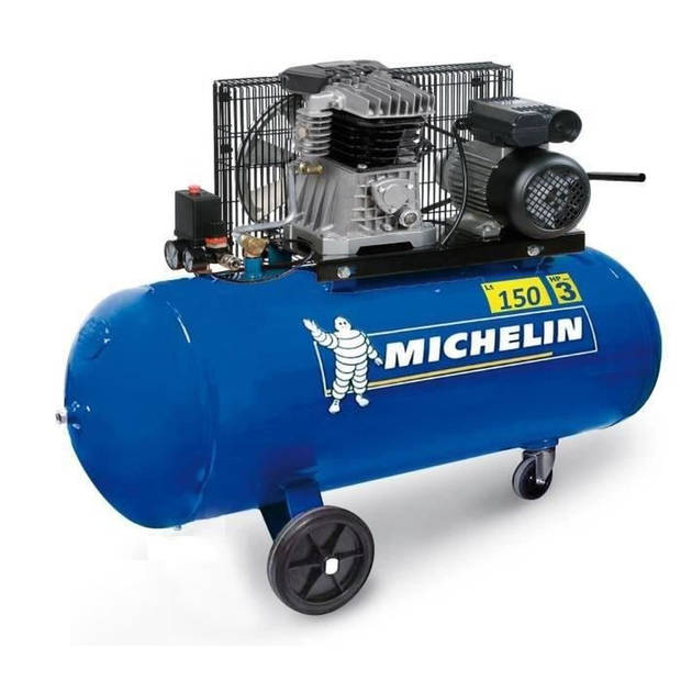 MICHELIN riemcompressor 150L - 3 PK - 10 bar - 2850 tpm