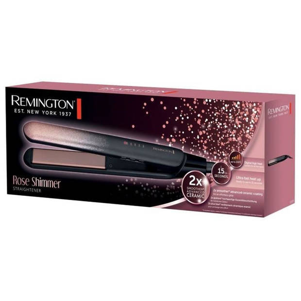 REMINGTON S5305 Rose Shimmer stijltang - 5 temperaturen 150 tot 230°C - snelle verwarming - automatische uitschakeling