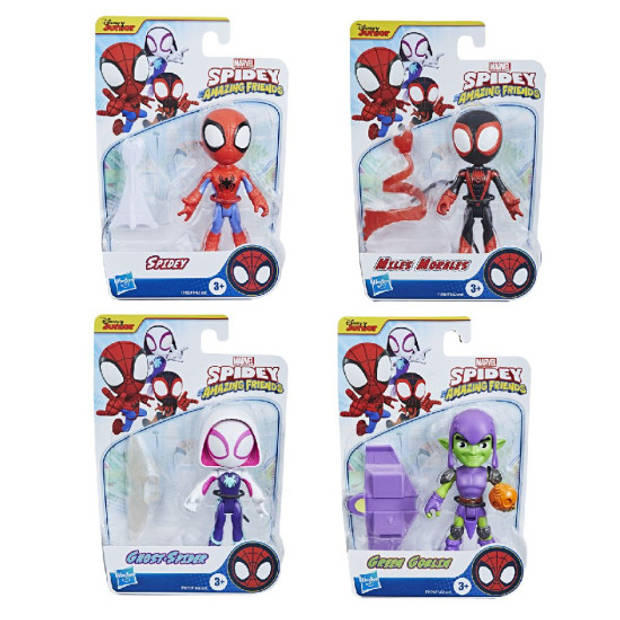 Marvel Spidey And His Amazing Friends - Speelfiguur - Assortiment - Prijs per Stuk