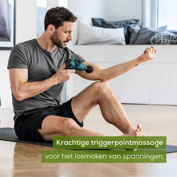 Beurer Massage Gun MG 99 - Petrol - 4 Opzetstukken