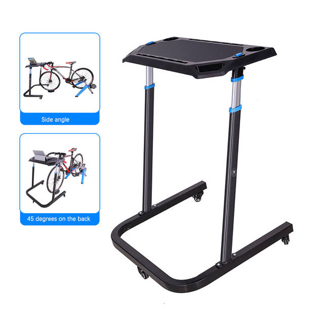 4toolz® Fietstrainer Tafel - Laptop tafel voor fietstrainer - Stabureau In hoogte verstelbaar