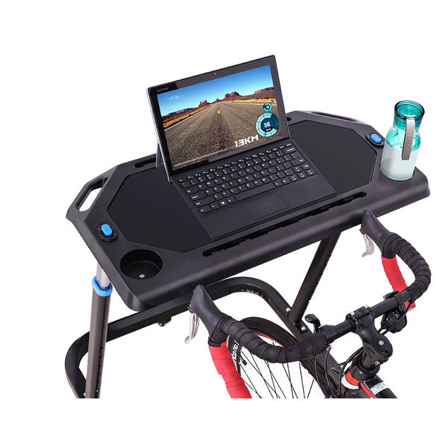 4toolz® Fietstrainer Tafel - Laptop tafel voor fietstrainer - Stabureau In hoogte verstelbaar