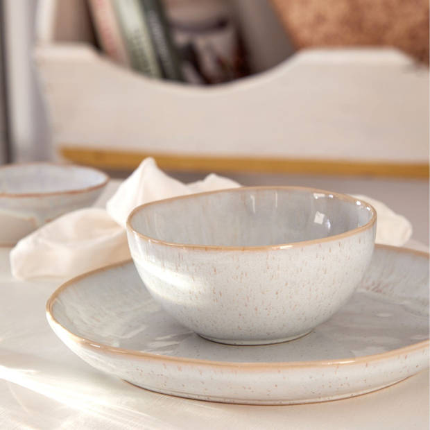 Costa Nova & Casafina Dinerbord 'Eivissa' Zandbeige, 28cm