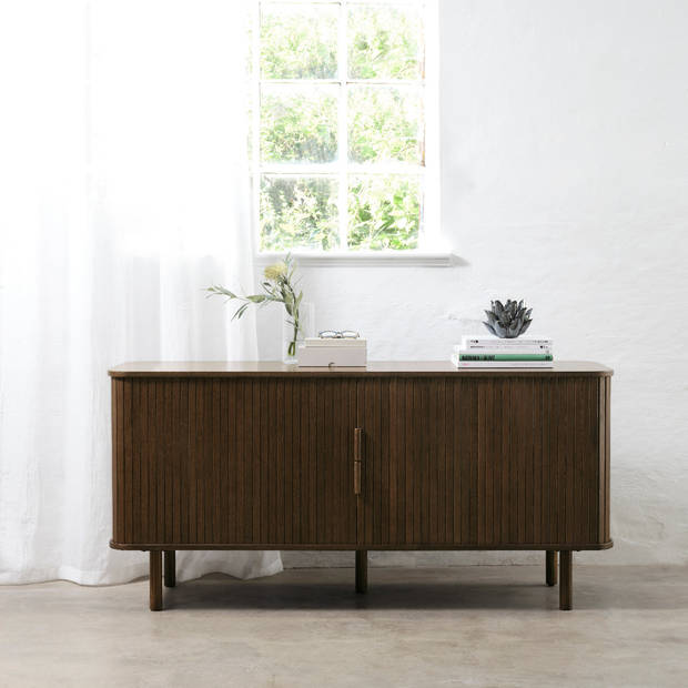 Ingo eiken dressoir - 160 cm - bruin