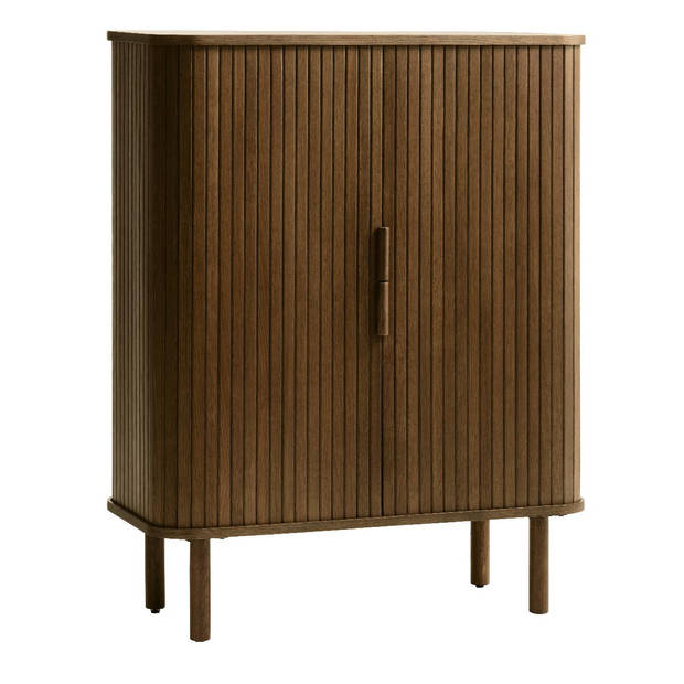 Ingo eiken kabinet - 90 cm - bruin