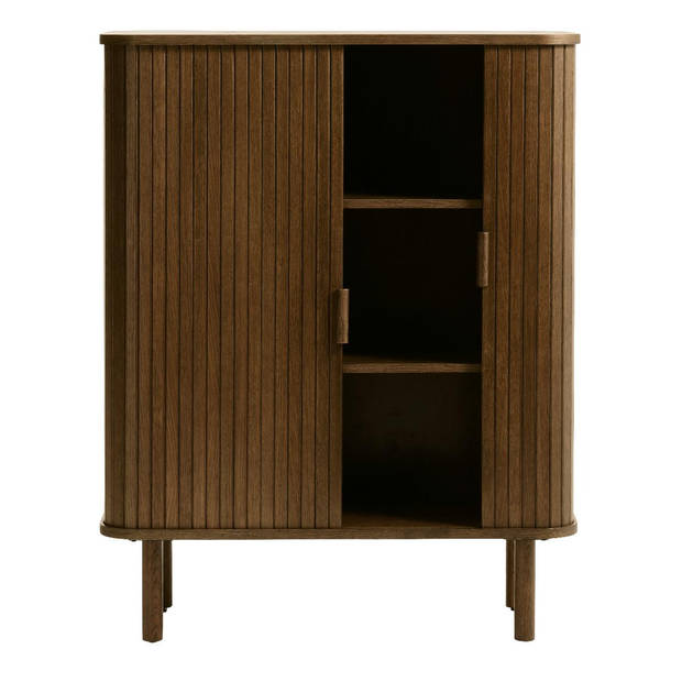 Ingo eiken kabinet - 90 cm - bruin