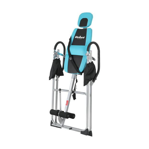 Rebel Active opvouwbare inversietafel tot 130 Kg - inversiebank - verstelbaar 147 - 198 cm