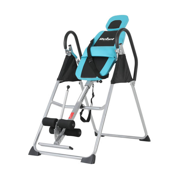 Rebel Active opvouwbare inversietafel tot 130 Kg - inversiebank - verstelbaar 147 - 198 cm