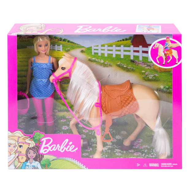 Barbie met Paard - Barbiepop