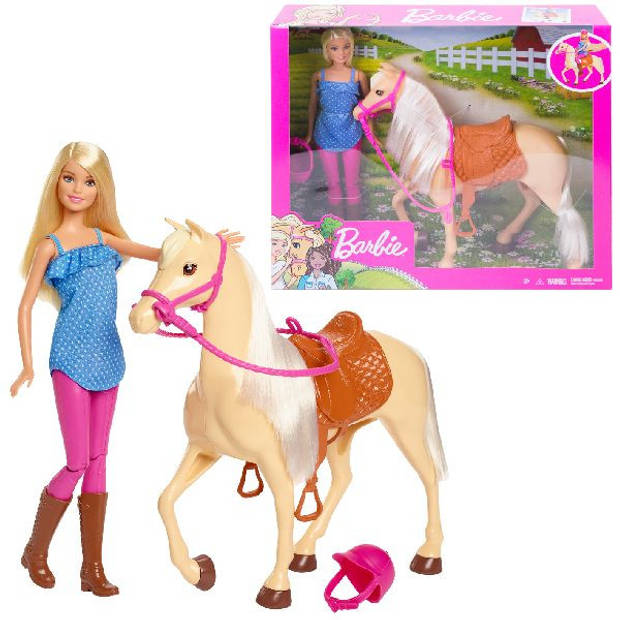 Barbie met Paard - Barbiepop