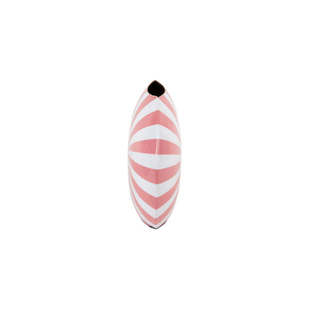 Present Time - Vaas Candy Swirl - Flamingo pink & white