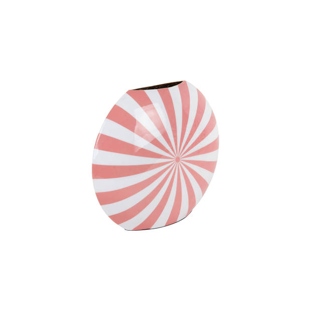 Present Time - Vaas Candy Swirl - Flamingo pink & white