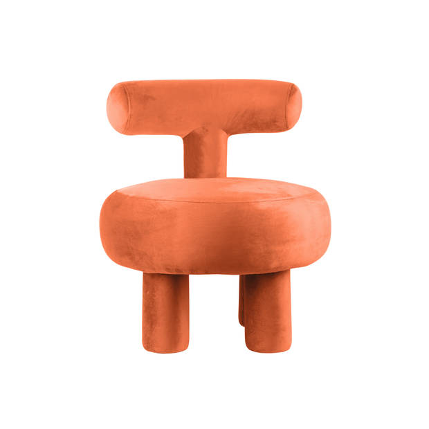 Leitmotiv - Fauteuil Abrazo - Peach orange