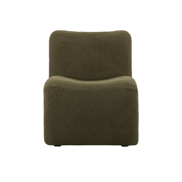 Leitmotiv - Fauteuil Fuerza - Mosgroen