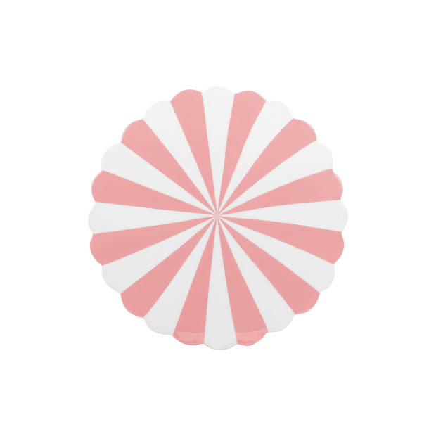 Leitmotiv - Kruk Candy Swirl - Flamingo pink & white