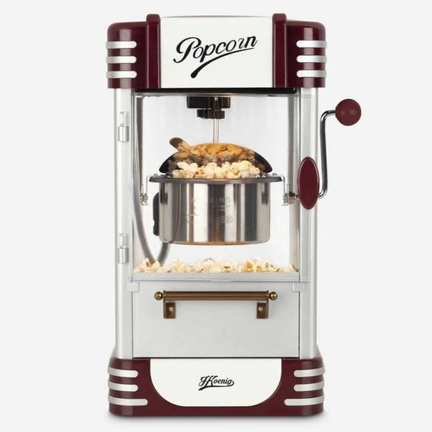 Popcorn maker Hkoenig Kastanjebruin