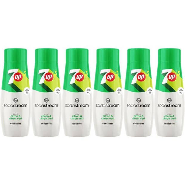 SODASTREAM Concentrate 7UP 440ml Batch van 6