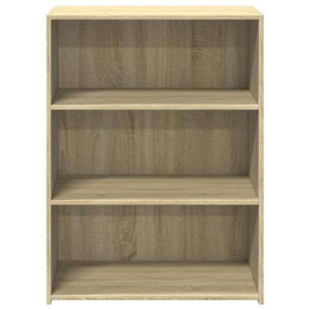 vidaXL Dressoir 70x41x93 cm bewerkt hout sonoma eikenkleurig