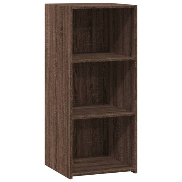 vidaXL Dressoir 40x41x93 cm bewerkt hout bruin eikenkleur