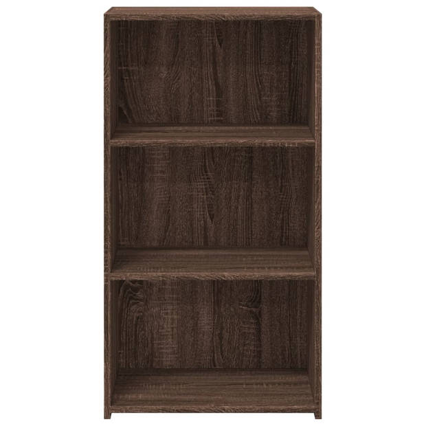 vidaXL Dressoir 50x41x93 cm bewerkt hout bruin eikenkleurig