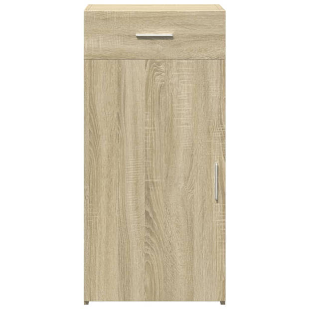 vidaXL Dressoir 45x42,5x93 cm bewerkt hout sonoma eikenkleurig