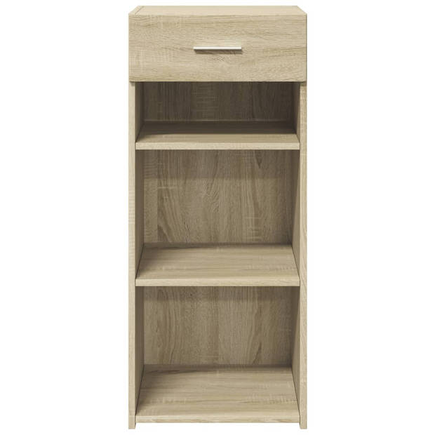 vidaXL Dressoir 40x42,5x93 cm bewerkt hout sonoma eikenkleurig