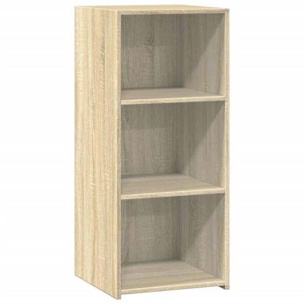 vidaXL Dressoir 40x41x93 cm bewerkt hout sonoma eikenkleurig