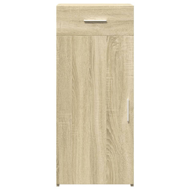 vidaXL Dressoir 40x42,5x93 cm bewerkt hout sonoma eikenkleurig