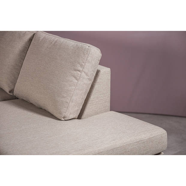 Giga Meubel - Hoekbank Beige Stof - 3-Zits Rechts 252cm - Inari