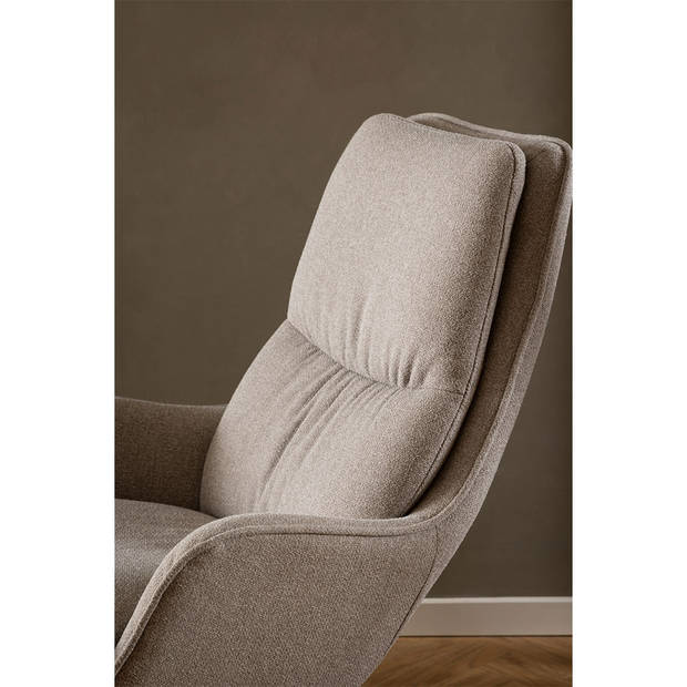 Bokom fauteuil draaifunctie beige.