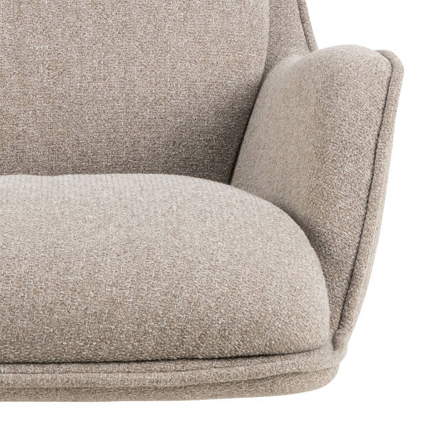 Bokom fauteuil draaifunctie beige.