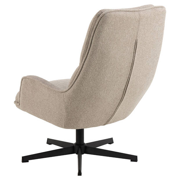 Bokom fauteuil draaifunctie beige.