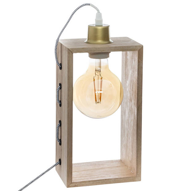 Bureaulamp Atmosphera Hout Bruin 25 W 220-240 V