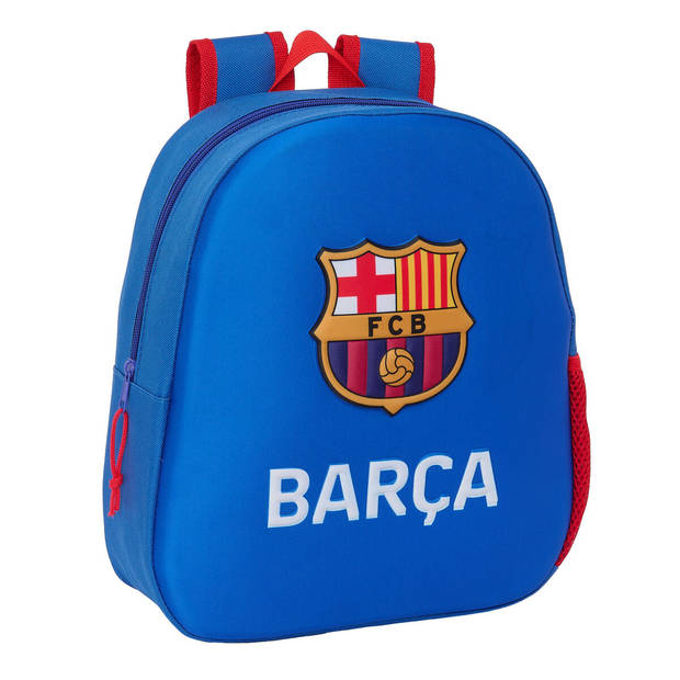 Schoolrugzak F.C. Barcelona Marineblauw 27 x 33 x 10 cm