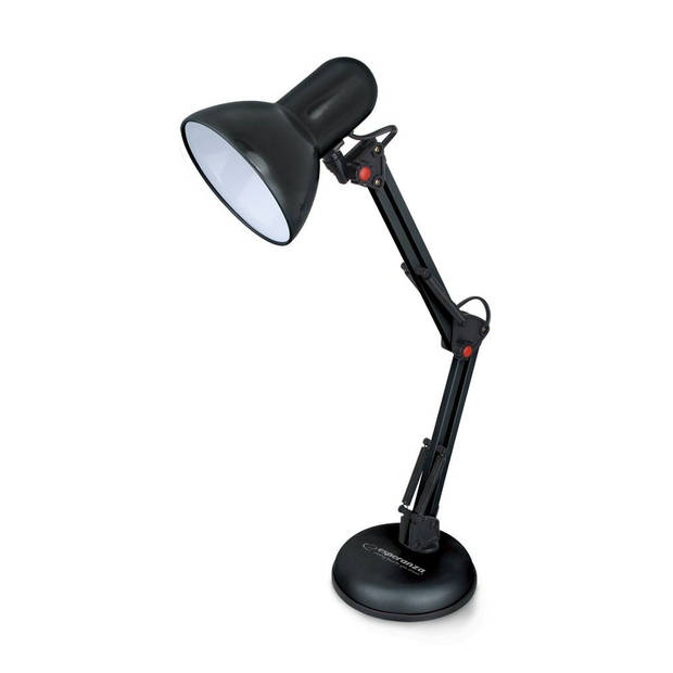 Bureaulamp Esperanza ELD112K Zwart Plastic 12 W