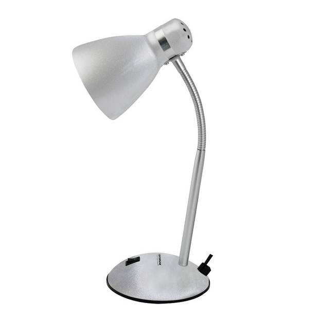 Bureaulamp Esperanza ELD113S Zilverkleurig Plastic 12 W