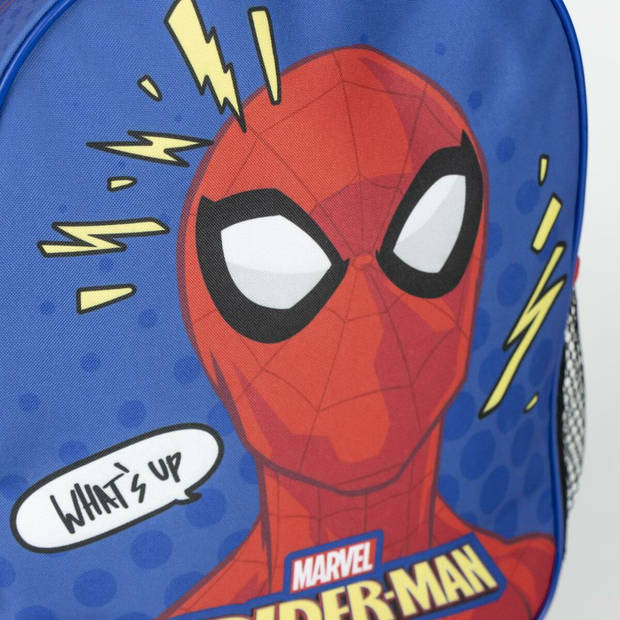 Schoolrugzak met Wielen Spider-Man Blauw 10 x 30 x 25 cm