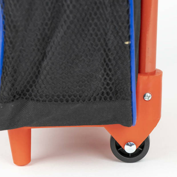 Marvel Spiderman rugzak voor kinderen - blauw - 25 x 10 x 29 cm - rugzak met ingebouwde trolley - Rugzak - kind