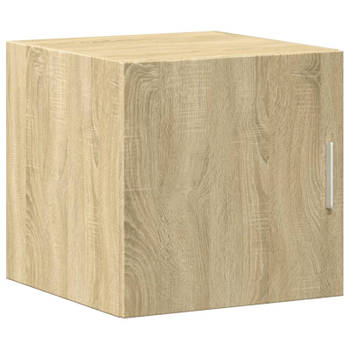 vidaXL Wandkast 40x42,5x40 cm bewerkt hout sonoma eikenkleurig