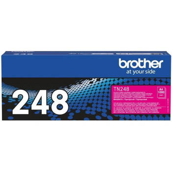 Brother TN248M standaard magenta inkttoner - 1000 pagina's