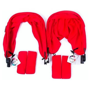 Baby Monsters Zonnekap Kinderwagen Easy Twin Color Pack Rood