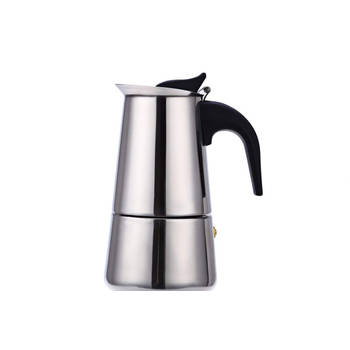 Nonna percolator (inductie) 9 kops - 500 ml - RVS espresso maker / espressomaker 100% RVS