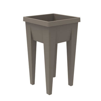 Eda Plastique Kweektafel - taupe - L38.5 x D38.5 x H68 cm - Taupe