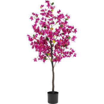 Hoyz Greenery - Kunstplant Bougainvillea 150 cm Paars