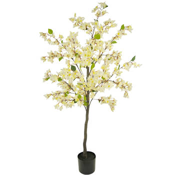 Hoyz Greenery - Kunstplant Bougainvillea 150 cm wit