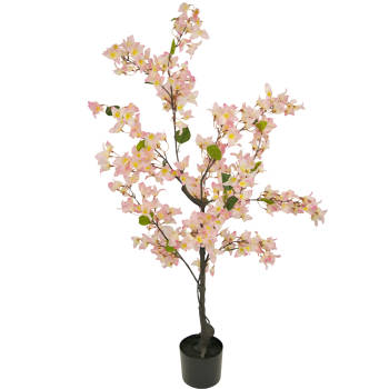 Hoyz Greenery - Kunstplant Bougainvillea 120 cm roze