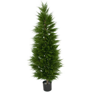 Hoyz Greenery - Kunstplant Conifeer toren 120 cm UV