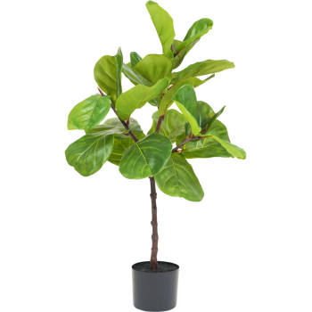 Hoyz Greenery - Kunstplant Ficus Tabaksplant 90 cm