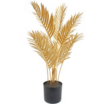 Hoyz Greenery - Kunstpalm Areca goud 80 cm